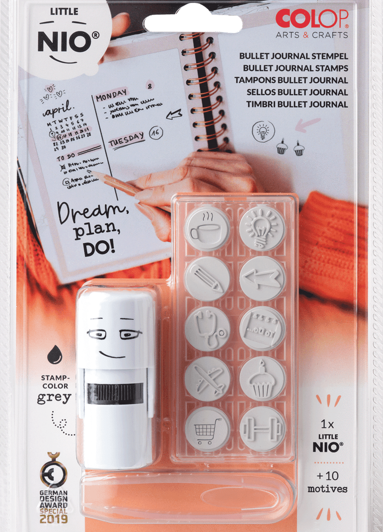 Σφραγίδα COLOP Arts & Crafts Little NIO Bullet Journal