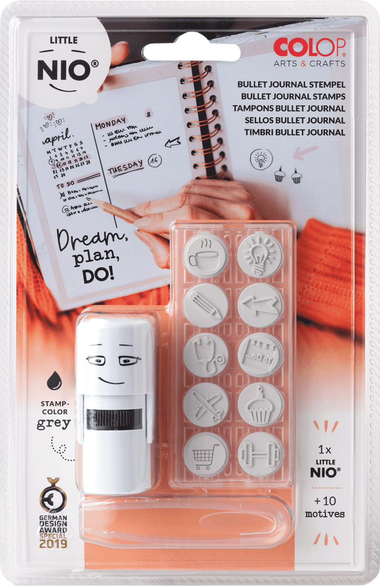 Σφραγίδα COLOP Arts & Crafts Little NIO Bullet Journal